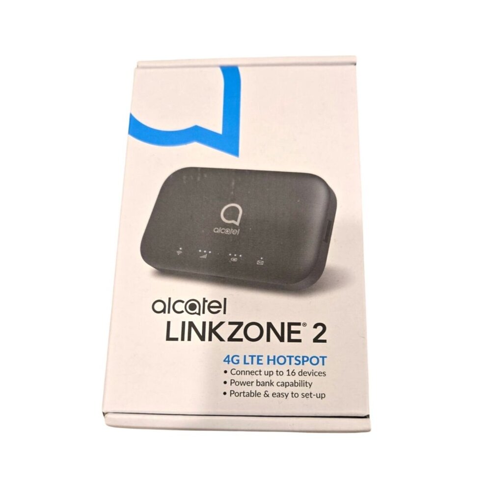 Alcatel Linkzone 2 MW43TM - 4G LTE WiFi Hotspot Open‎ Box